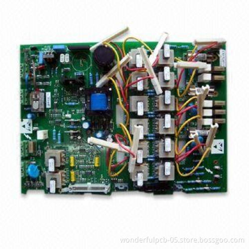 PCB Assembly for Power Supply, 2oz Copper Thickness and 1.6mm Thickness